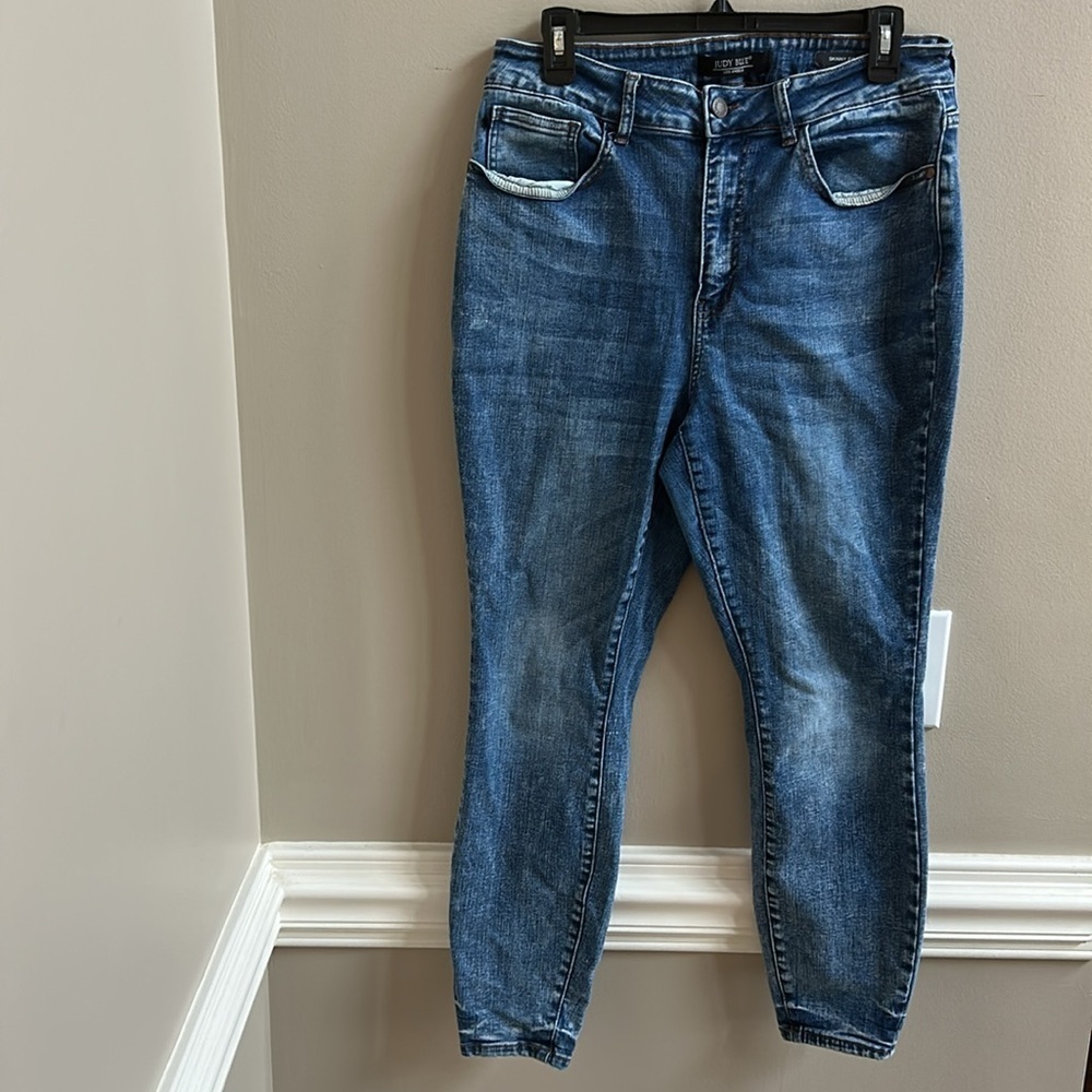 Judy Blue Acid Mineral Wash High Waist Skinny Jeans Style JB88158 Size 14W